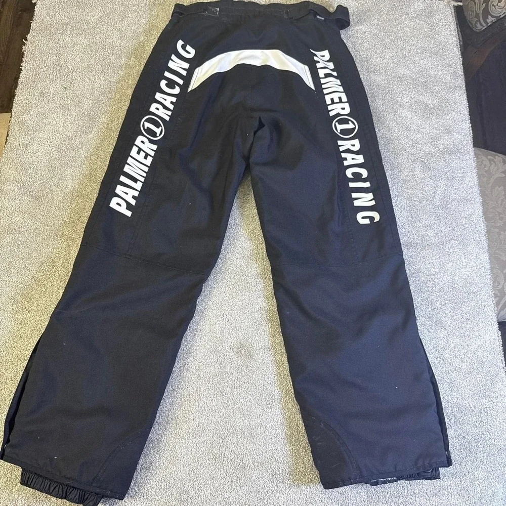 Vintage Shaun Palmer Racing Pants Large Red Black Motocross MTB 90s